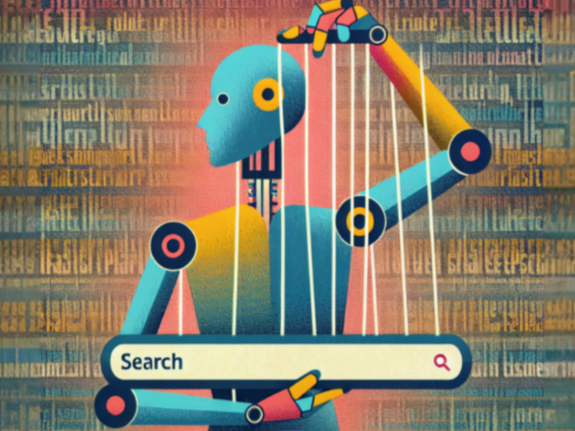 Search engines post-ChatGPT: How generative artificial intelligence could make search less reliable